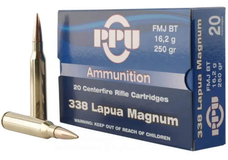 PPU PP338F Standard Rifle 338 Lapua Mag 250 gr Full Metal Jacket (FMJ) 10 Bx/ 2 PPU PP338F Standard Rifle 338 Lapua Mag 250 gr Full Metal Jacket (FMJ) 10 Bx/ 2