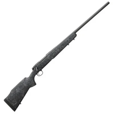Remington Firearms 700 Long Range 300 RUM 3+1 26″ Black w/Gray Webbing Fixed Bel