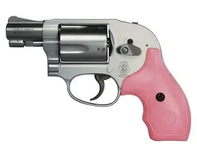 Smith & Wesson 150468 638 Airweight38 Special 1.88″ 5 Round Stainless Steel Pink