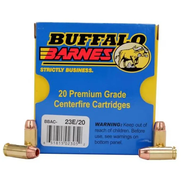 Buffalo Bore Ammunition 23E/20 Standard Pressure Lead-Free 40 S&W 140 gr Barnes Buffalo Bore Ammunition 23E/20 Standard Pressure Lead-Free 40 S&W 140 gr Barnes