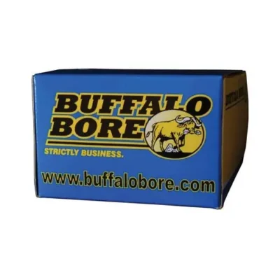 Buffalo Bore Ammunition 18B/20 Pistol  500 S&W Mag 440 gr Gas Checked Lead Flat