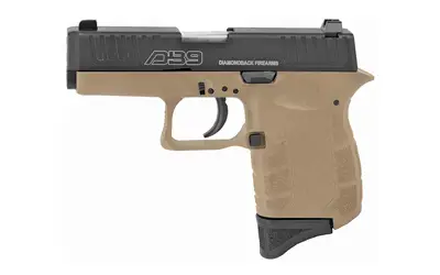 Diamondback DB9FDE DB9 Micro-Compact 9mm Luger 3″ 6+1 Flat Dark Earth Flat Dark Diamondback DB9FDE DB9 Micro-Compact 9mm Luger 3″ 6+1 Flat Dark Earth Flat Dark