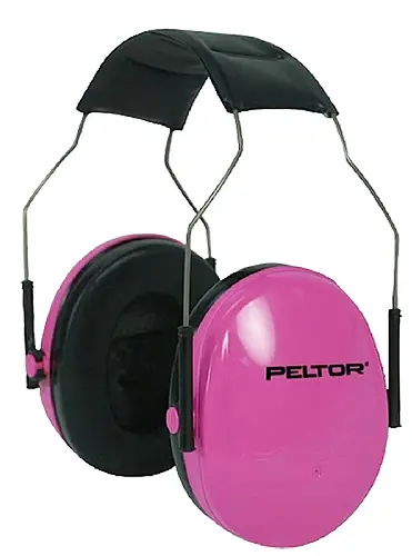 Peltor 97022 Sport 22 dB Over the Head Black/Pink Small Peltor 97022 Sport 22 dB Over the Head Black/Pink Small