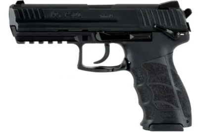 HK 730903LSLEA5 P30LS V3 Long Slide 9mm Luger 4.45″ 15+1 Black Black Interchange