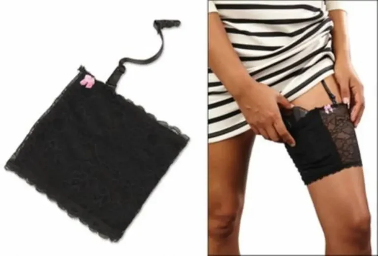 Bulldog BD894 Concealed Lace  Leg Mini Semi-Auto Lace/Silicone Black/White Large