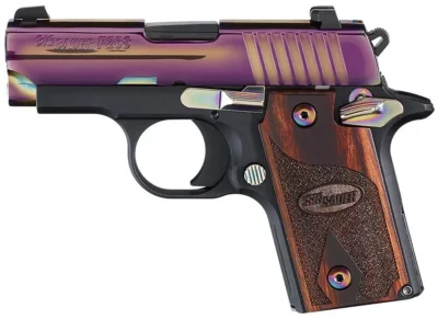 Sig Sauer 238M380RBT P238 Micro-Compact Rainbow *MA Compliant 380 ACP 2.70″ 6+1