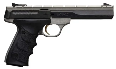 Browning 051501490 Buck Mark Contour 22 LR 5.50″ 10+1 Black Aluminum Alloy Black