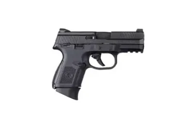FN 66770 FNS Compact 9mm Luger 3.60″ MS 12+1 17+1 Black Black Stainless Steel Sl