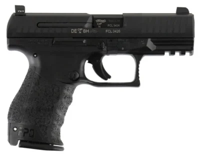 Walther Arms 2796066TNS PPQ M2 9mm Luger 4″ 15+1 Black Black Interchangeable Bac