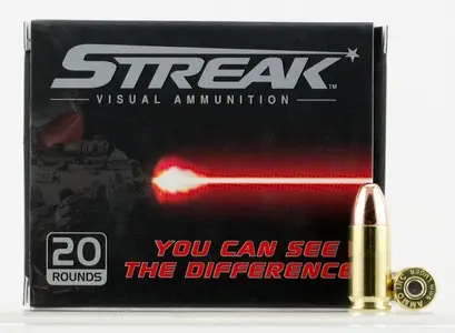 Ammo Inc 9147TMCSTRKR Streak 9mm Luger 147 gr Total Metal Jacket (TMJ) 20 Bx/ 1 Ammo Inc 9147TMCSTRKR Streak 9mm Luger 147 gr Total Metal Jacket (TMJ) 20 Bx/ 1