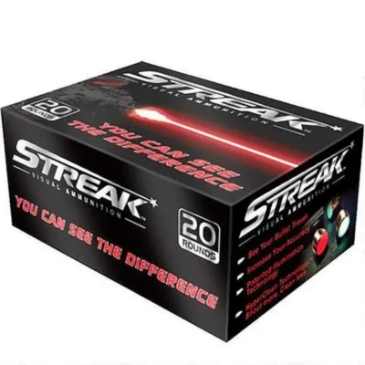 Ammo Inc 45C250JHPSTR Streak  45 Colt (LC) 250 gr Jacketed Hollow Point (JHP) 20