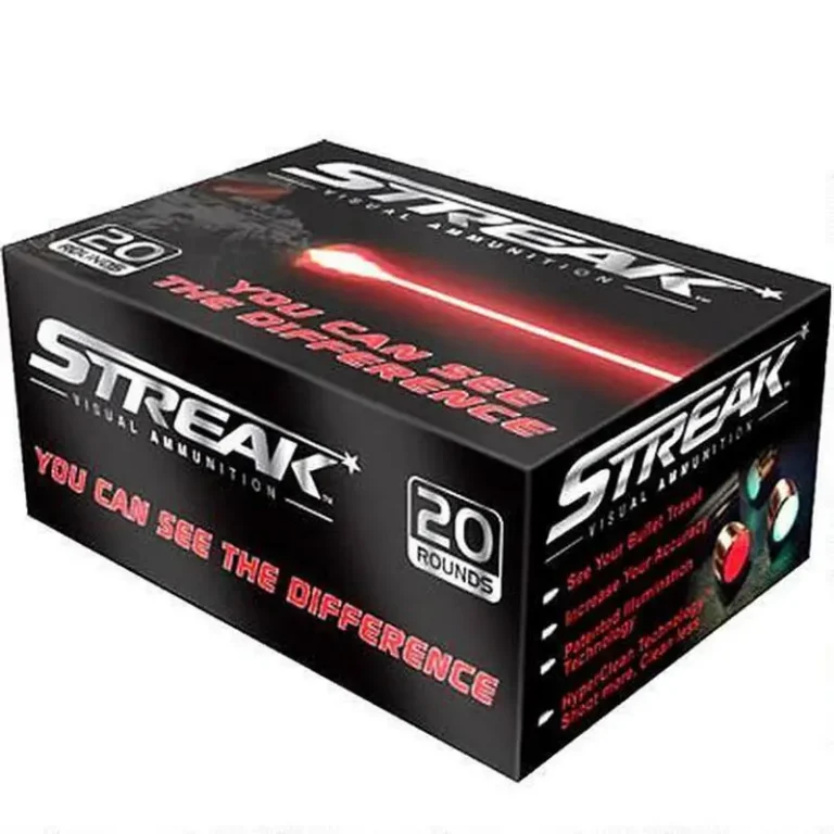 Ammo Inc 45C250JHPSTR Streak  45 Colt (LC) 250 gr Jacketed Hollow Point (JHP) 20