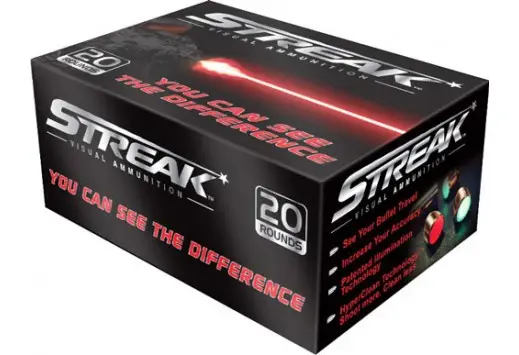 Ammo Inc 38125JHPSTRK Streak 38 Special 125 gr Jacketed Hollow Point (JHP) 20 B Ammo Inc 38125JHPSTRK Streak 38 Special 125 gr Jacketed Hollow Point (JHP) 20 B