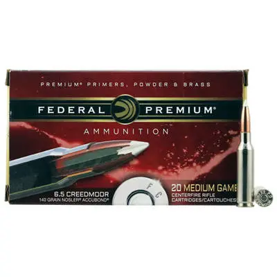 Federal P338LMA1 Premium  338 Lapua Mag 300 gr Nosler Accubond (AB) 20 Bx/ 10 Cs