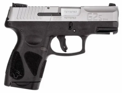 Taurus 1G2S4039 G2S  40 S&W 3.25″ 6+1 Black Stainless Steel Slide Black Polymer