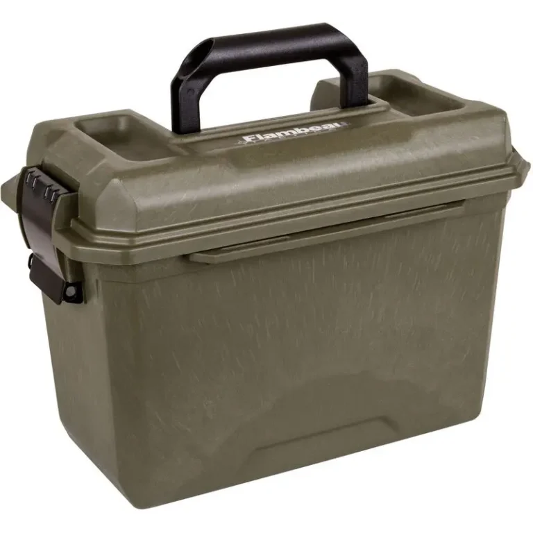 Flambeau 8415AC HD Ammo Can 14″ L x 7.25″ W x 9.5″ D Polymer Tan Flambeau 8415AC HD Ammo Can 14″ L x 7.25″ W x 9.5″ D Polymer Tan