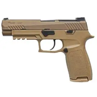 Sig Sauer 320F9M17 P320 M17 9mm Luger 4.70″ 17+1 21+1 Coyote PVD Coyote Polymer