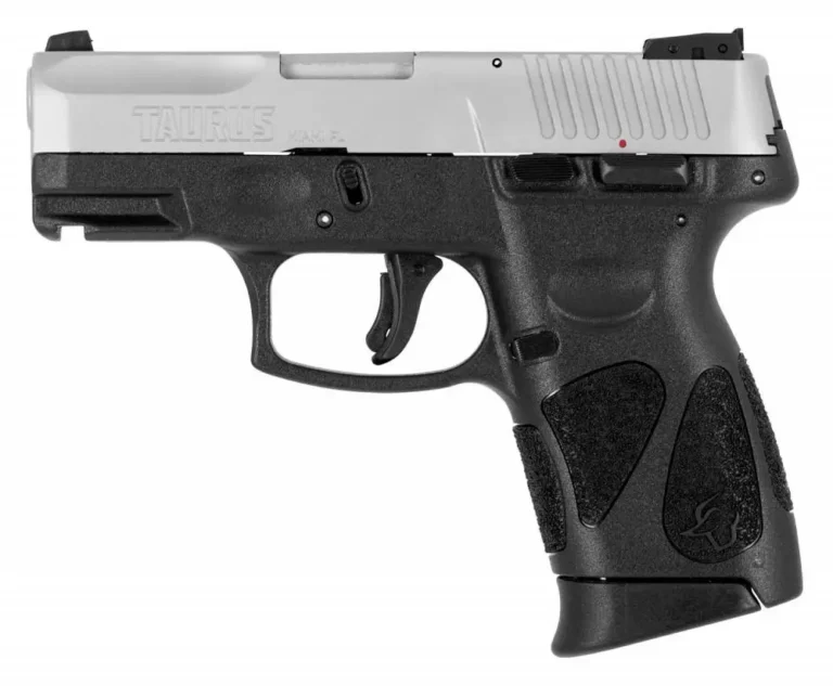 Taurus 1G2C403910 G2C  40 S&W 3.20″ 10+1 Black Stainless Steel Slide Black Polym