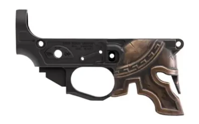 Spikes STLB610PH Rare Breed Spartan Painted AR Platform Multi-Caliber Black Hard