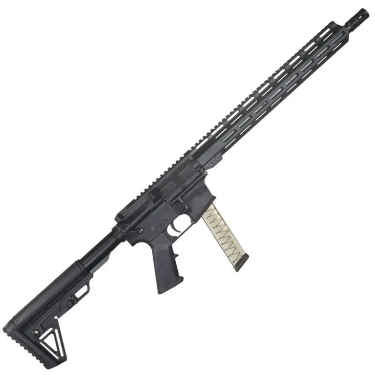 I.O. IO9MM2023 M215 9mm Luger 16″ 30+1 Black Hard Coat Anodized Collapsible Stoc
