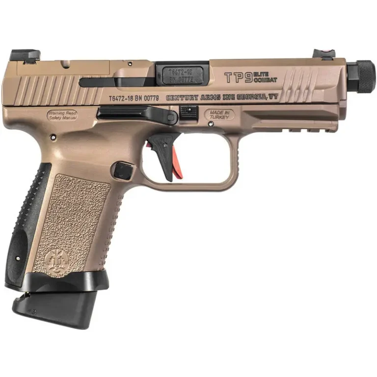 Century HG4617DN Canik TP9 Combat 9mm Luger 4.73″ 15+1 18+1 Desert Tan Desert Ta