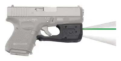 Crimson Trace LL810G Laserguard Pro  Green Laser 5mW 150 Lumens/5mW Glock 26,27,