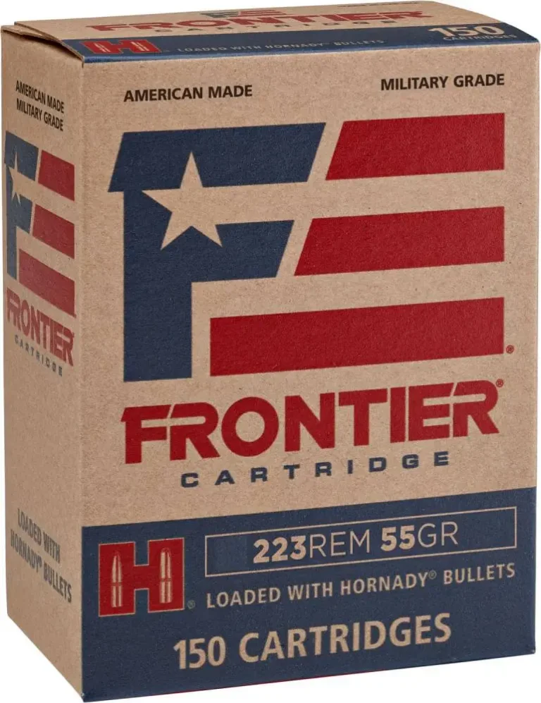 Frontier Cartridge FR1215 Rifle 223 Rem 55 gr Spire Point (SP) 150 Bx/ 8 Cs Frontier Cartridge FR1215 Rifle 223 Rem 55 gr Spire Point (SP) 150 Bx/ 8 Cs