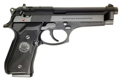 Beretta M9 92FS 4.9″ 3×10+1 Mags 9mm Ambidextrous Safety Decocker