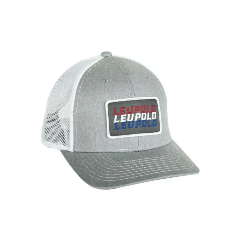 Leupold Hat Patriot Trucker Heather Gray/White
