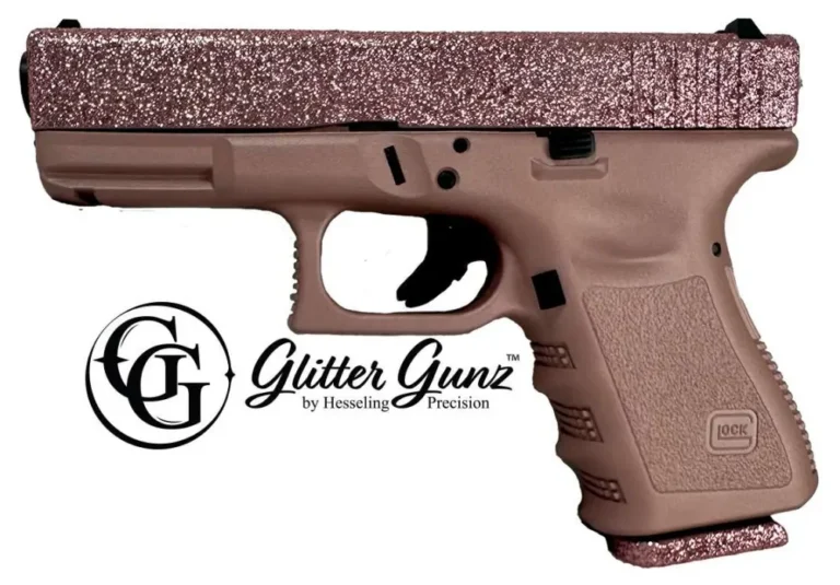 GLOCK 23 40SW ROSE GOLD GLITTER GUNZ GLOCK 23 40SW ROSE GOLD GLITTER GUNZ