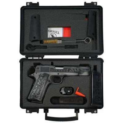 1911A1 Service 45 45ACP Full Size Features Rail-Liberty or Death