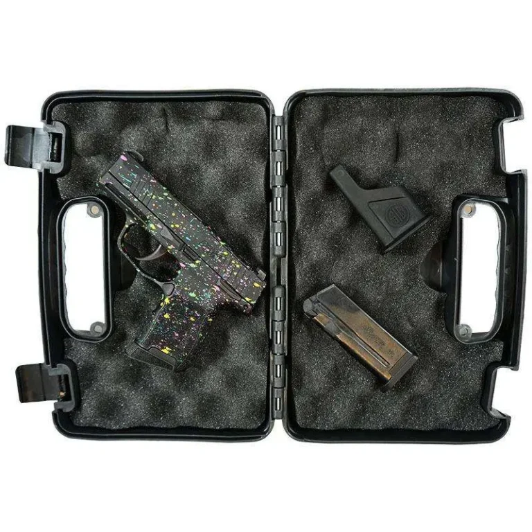 Sig P365-380-BSS-MS Nitron Pistol Blk Base Frame & Slide Multi-Color Paint Sig P365-380-BSS-MS Nitron Pistol Blk Base Frame & Slide Multi-Color Paint