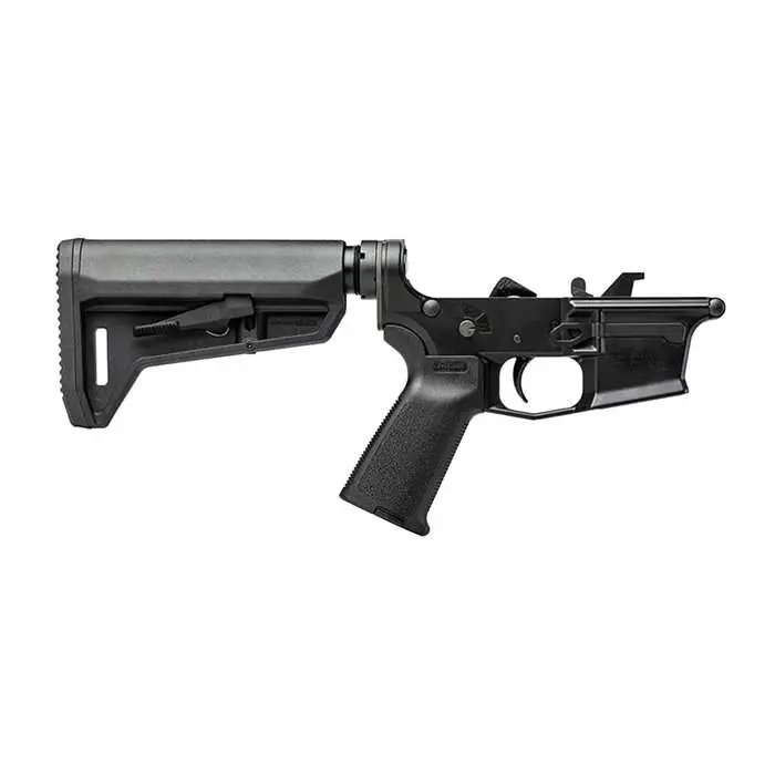 Aero Precision EPC-9 Carbine Complete Lower Receiver W/ Moe Grip, Moe Sl-K Carbine Stock - Ano/black