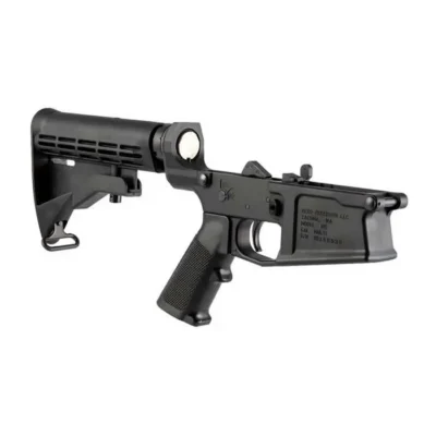 Aero Precision M5 (.308) Complete Lower Receiver, Standard – Anodized Black