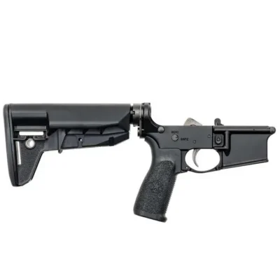 AR-15 COMPLETE WIDEBODY LOWER W/MK2RMS-M1T0 & MOD-2-SOPMOD STOCK COMPLETE WIDEBODY LOWER W/MK2RMS-M1T0 & MOD-2-SOPMOD BLK