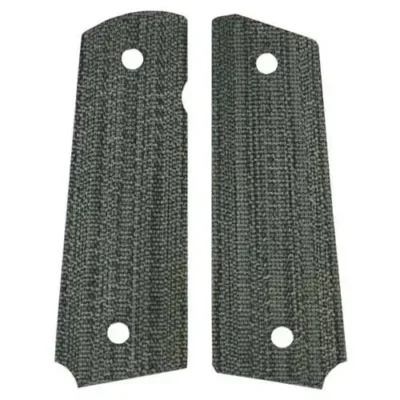 1911 ”GATOR-BACK” GRIPS GOVERNMENT GRIPS, SLIM, BLAST BLACK CANVAS
