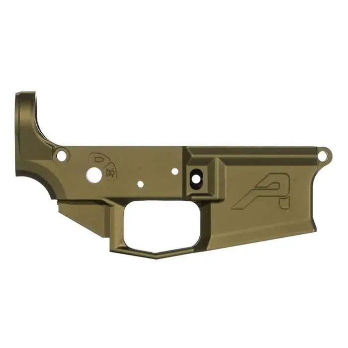 Aero Precision, M4E1, Semi-automatic, Stripped Lower Receiver, 223 Remington/556NATO, Anodized Finish, Olive Drab Green