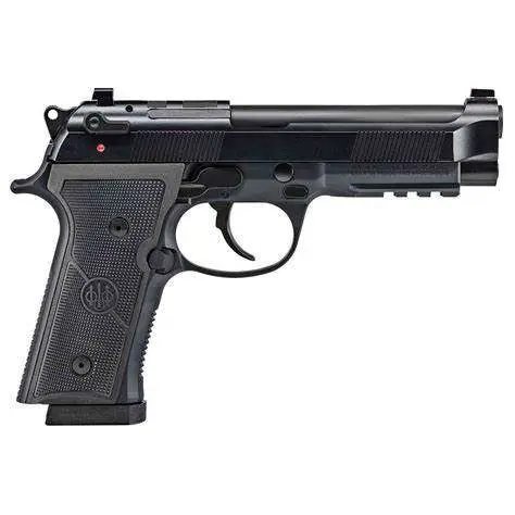 Beretta USA 92X Full Size 9mm Luger 4.70″ 17+1 Black Checkered Polymer Grips Dec