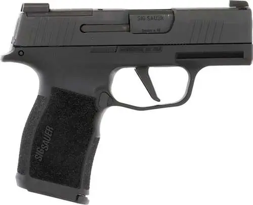 Sig Sauer 365X9BXR310 P365 X 9mm Luger 3.10″ 10+1 (2) Black Black Nitron Stainless Steel Slide Black Polymer Grip