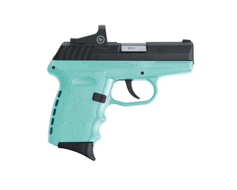 SCCY Industries CPX-2CBSBRDE CPX-2 RD DAO 9mm Luger 3.10″ 10+1 Black Slide Robin