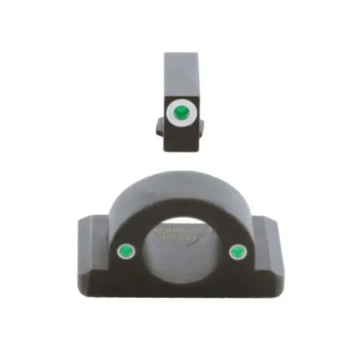 Ghost Ring Glock 42/43/43X/48 Green Tritium White FRONT Green REAR