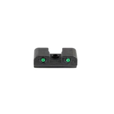 Tritium Rear Sight Sig/Sprgfld Green Tritium 2-Dot Black Outlines #10