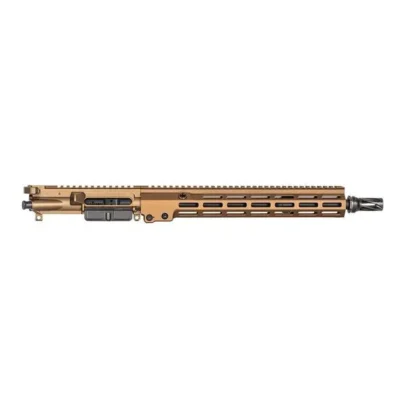 Geissele Automatics AR-15 Super Duty Mod1 5.56×45 14.5” BBL Complete Upper DDC Huxwrx Flash Hider-QD Muzzle Device Pinned And Welded to 16″