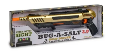Bug-A-Salt Gold Digger w/ Fiber Optic sights. 3.0. Gold and Black.
