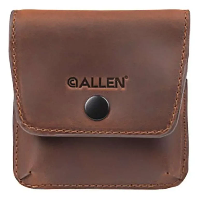 Allen Del Norte  Belt Loop Cartridge Holder Full Grain Leather Brown