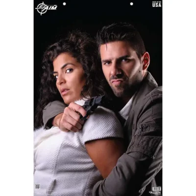 EZ AIM 23X35 PAPER TGT PHOTO HOSTAGE 50PK