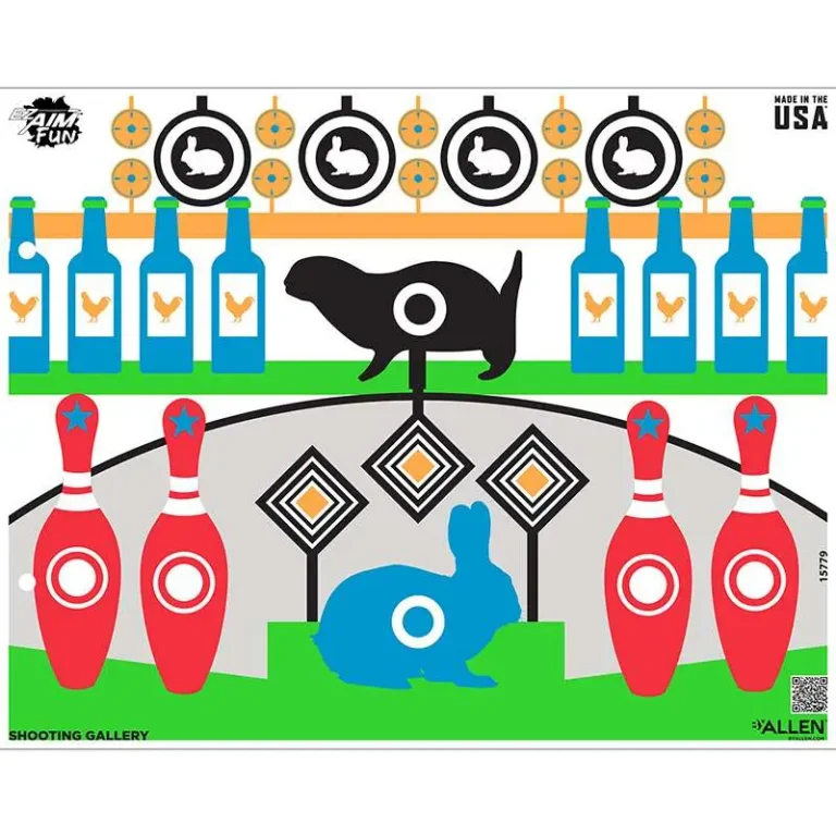 EZ AIM 23X19 PAPER TGT FUN SHOOTGAL 4PK MULTI EZ AIM 23X19 PAPER TGT FUN SHOOTGAL 4PK MULTI