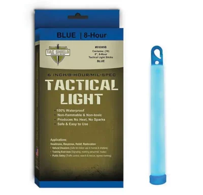 8HR Light Stick 10PK BU 6in