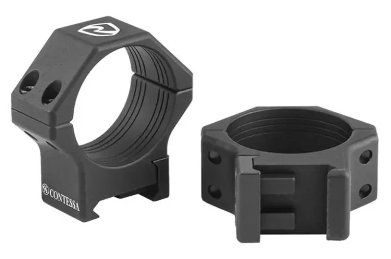Riton 34MM Light Picatinny Rings, 8MM Riton 34MM Light Picatinny Rings, 8MM
