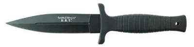 S&W 9″ HRT False Edge Boot Knife